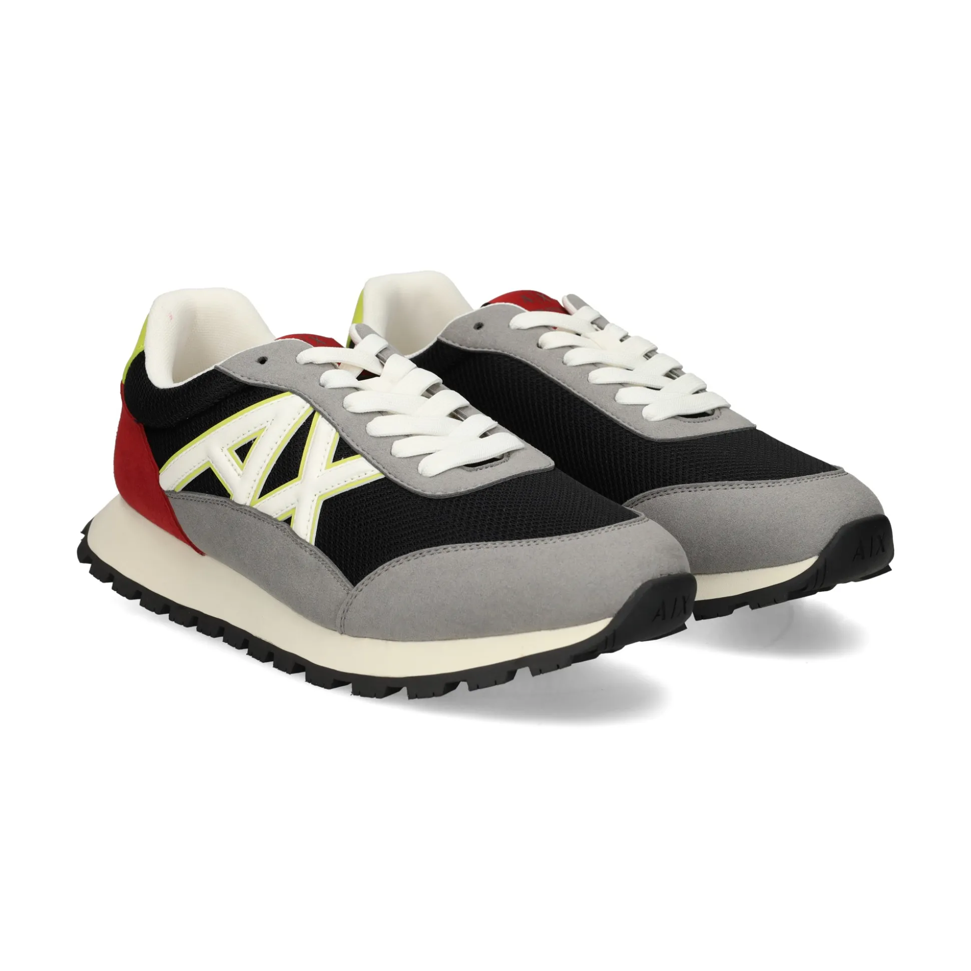 ARMANI EXCHANGE Zapatillas de Hombre XUX263 U701 WHITE+BLAC