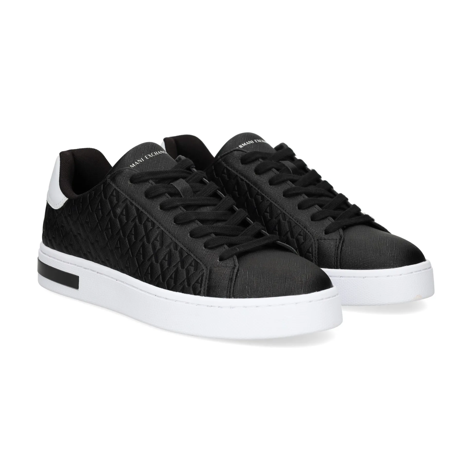 ARMANI EXCHANGE Zapatillas de Hombre XM000140 MC011 BLACK+WHI