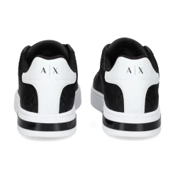 ARMANI EXCHANGE Zapatillas de Hombre XM000140 MC011 BLACK+WHI