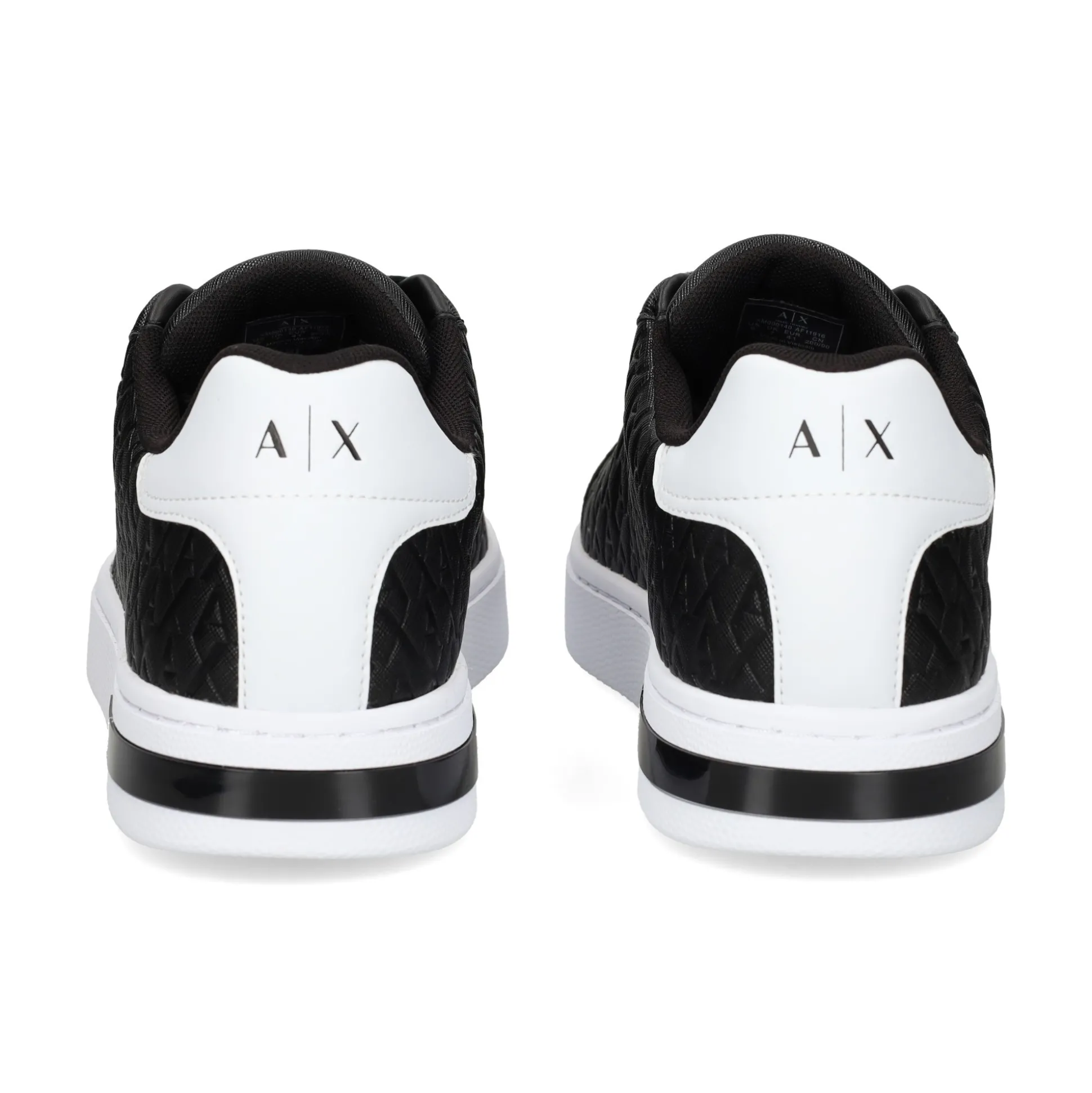 ARMANI EXCHANGE Zapatillas de Hombre XM000140 MC011 BLACK+WHI