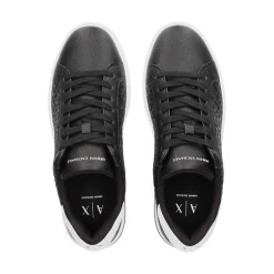 ARMANI EXCHANGE Zapatillas de Hombre XM000140 MC011 BLACK+WHI