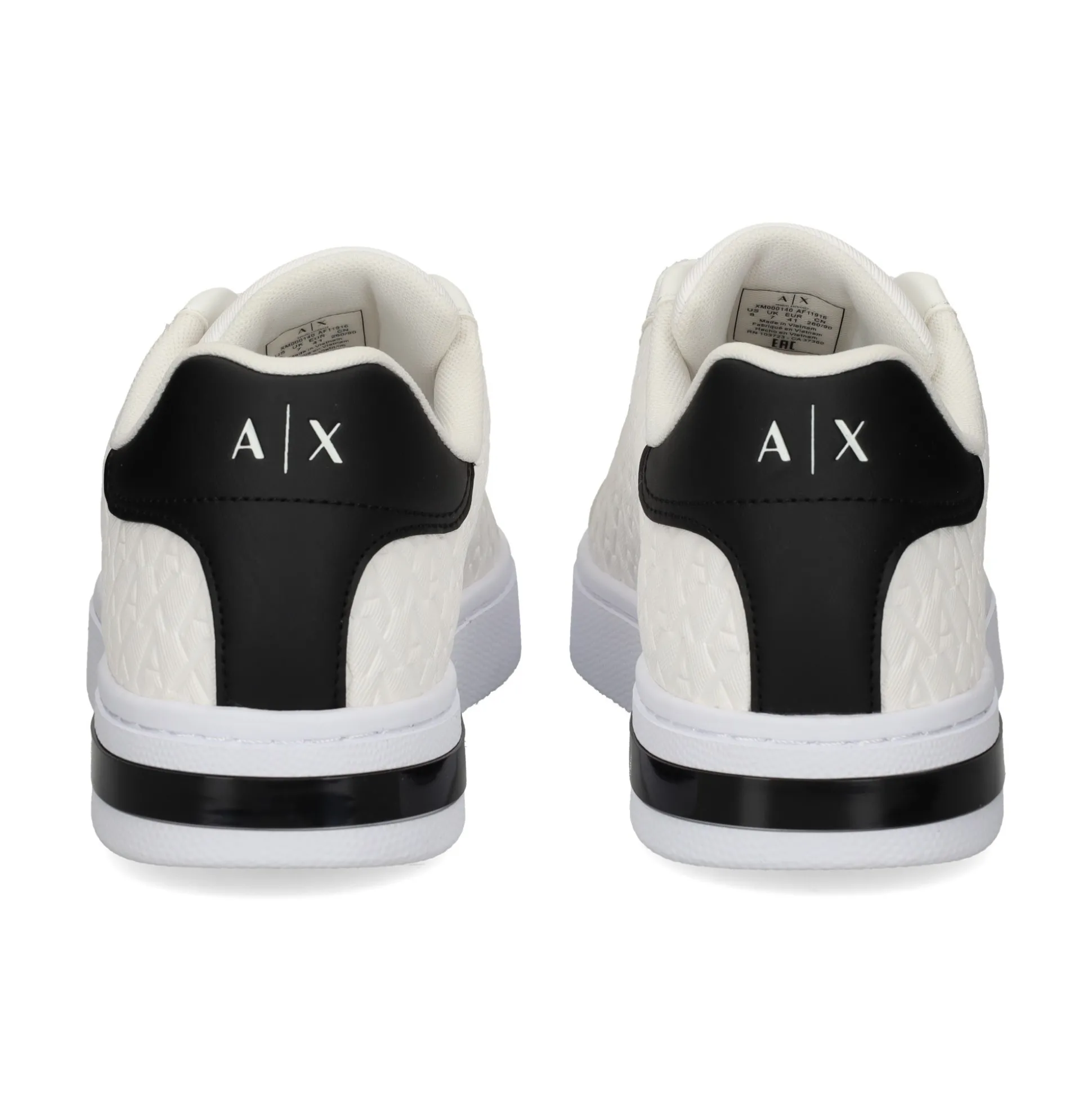 ARMANI EXCHANGE Zapatillas de Hombre XM000140 M0028 WHITE+BLA