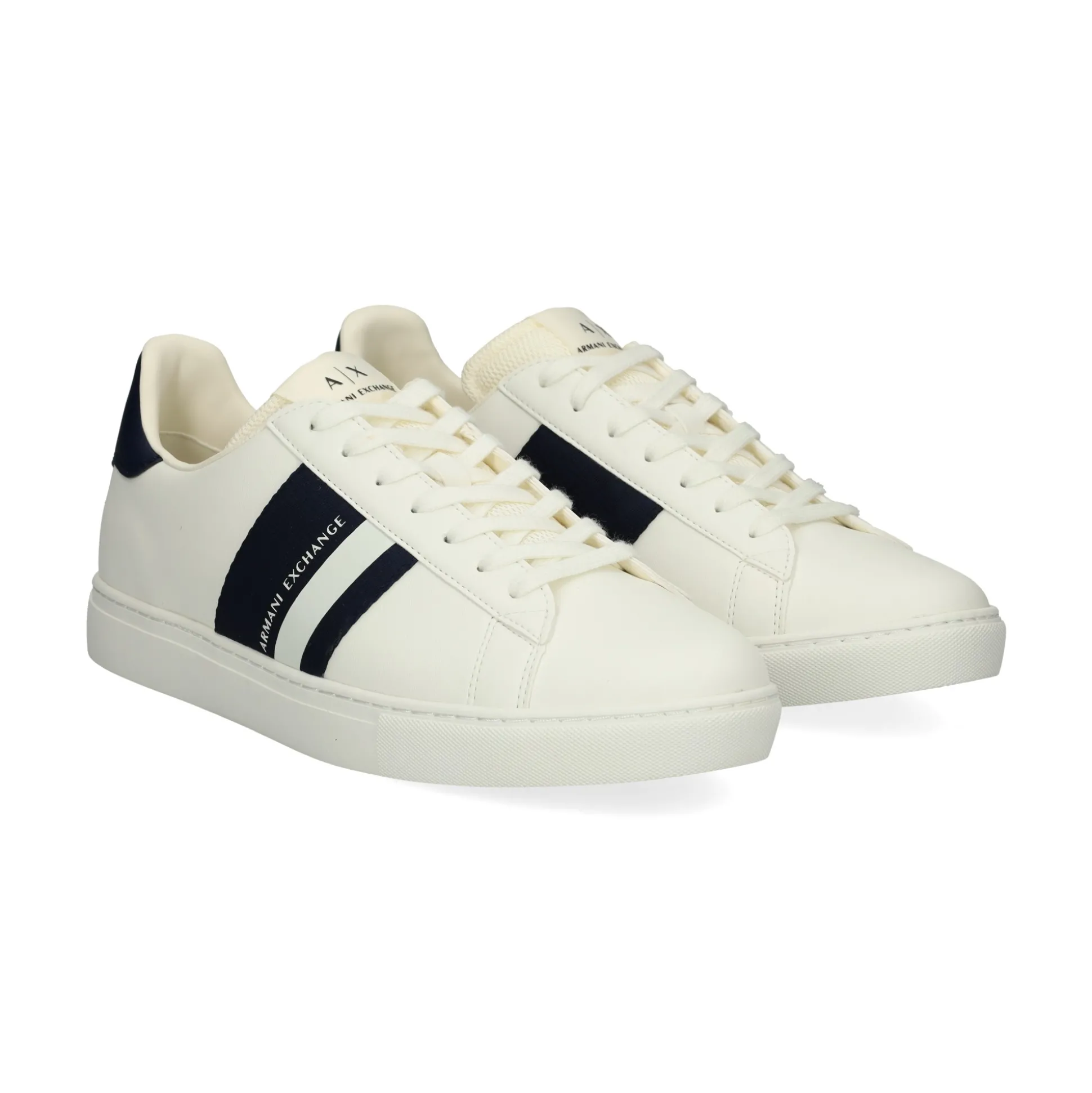 ARMANI EXCHANGE Zapatillas de Hombre XUX173 N481 WHITE+NAVY
