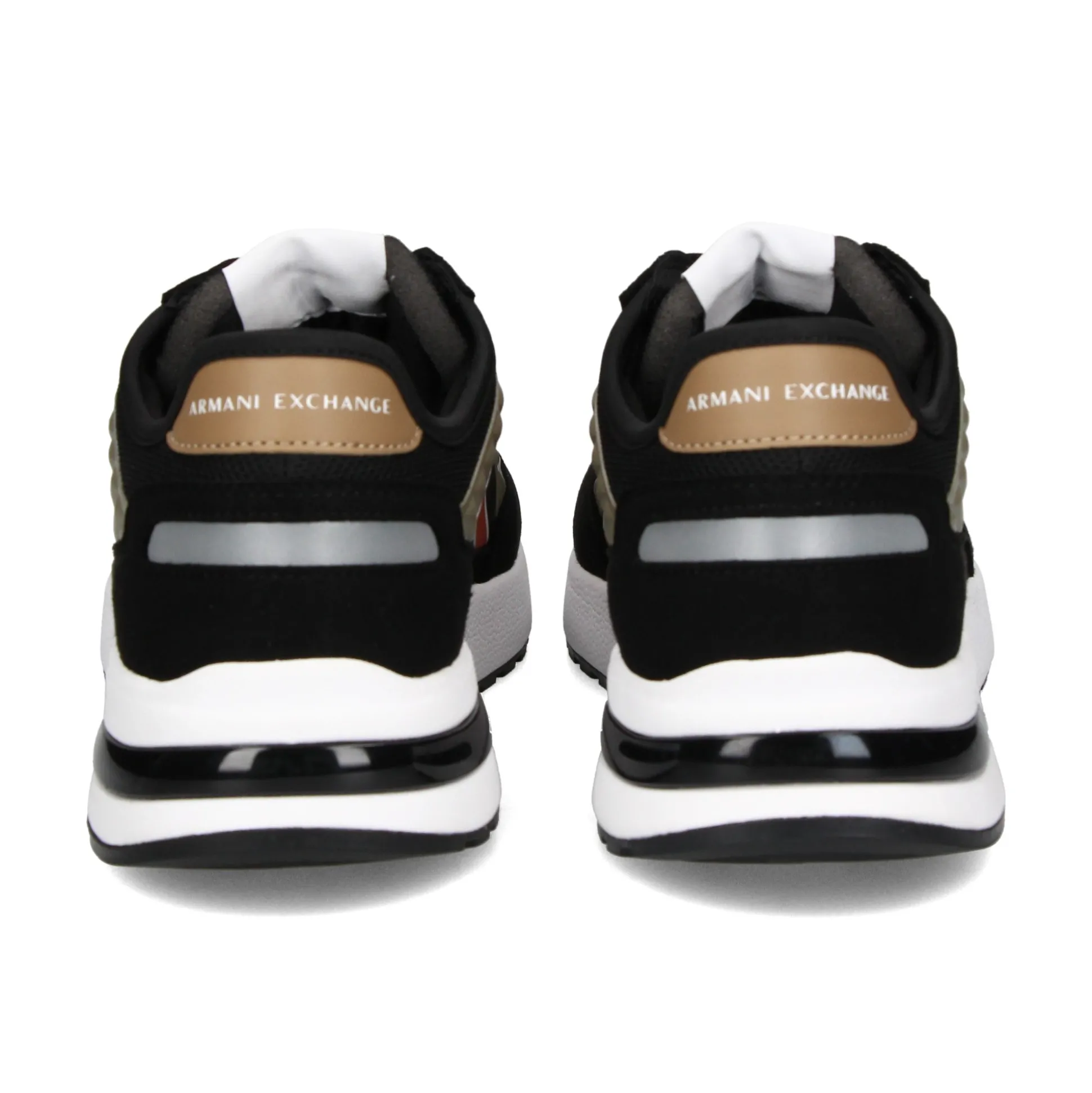 ARMANI EXCHANGE Zapatillas de Hombre XUX090 T053 BLACK+WOOD