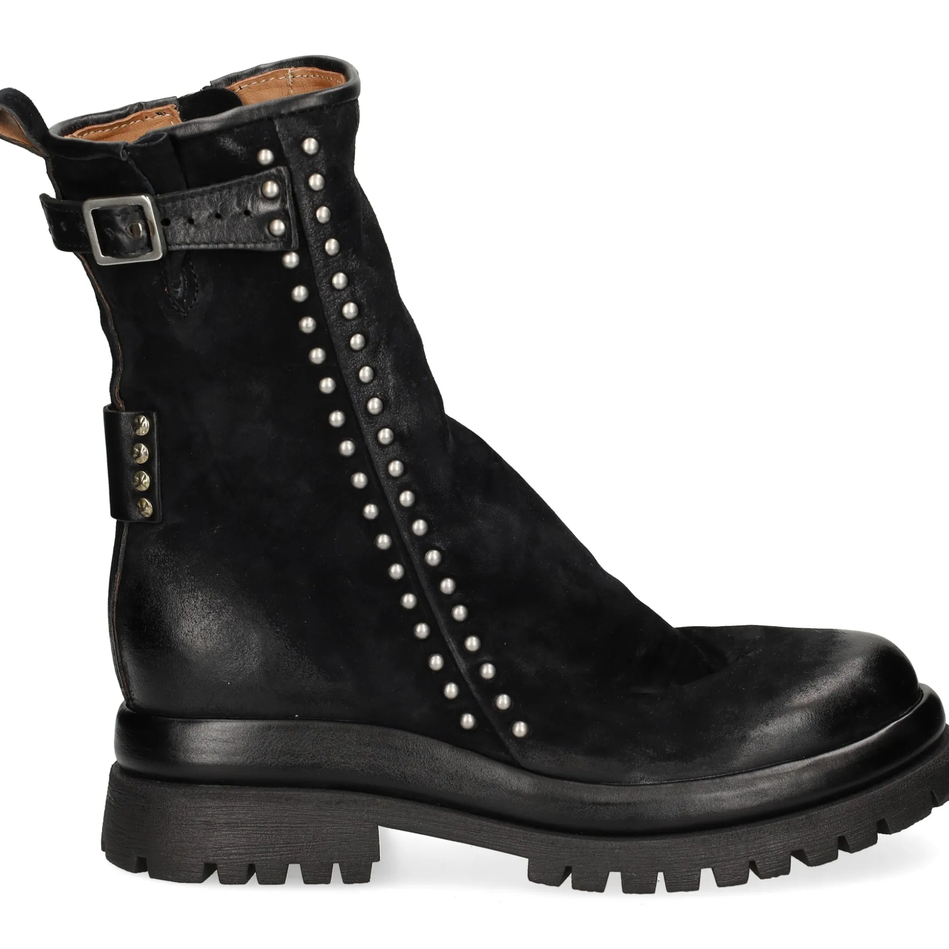 A.S.98 Botines con tacón de Mujer B51218 6002 NEGRO