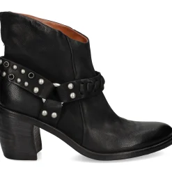 A.S.98 Botines con tacón de Mujer B82206 NEGRO