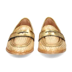 A.S.98 Mocasines de Mujer B77102 301 6002 ORO+OT