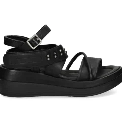 A.S.98 Sandalias con plataforma de Mujer C02001 6002 NEGRO