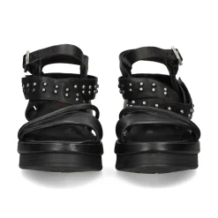 A.S.98 Sandalias con plataforma de Mujer C02001 6002 NEGRO