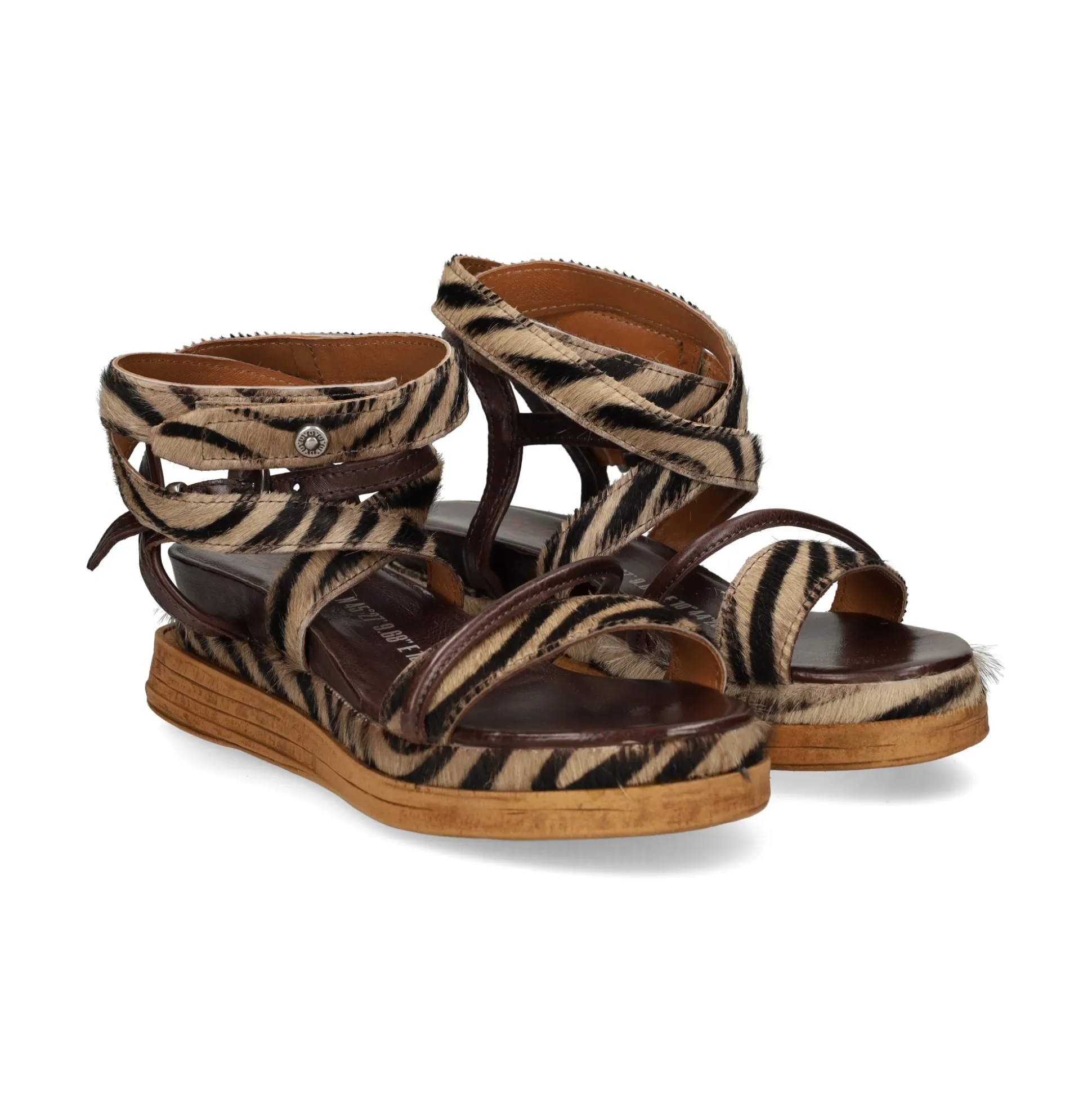 A.S.98 Sandalias con plataforma de Mujer A15049 0001 CAPUCCINO+