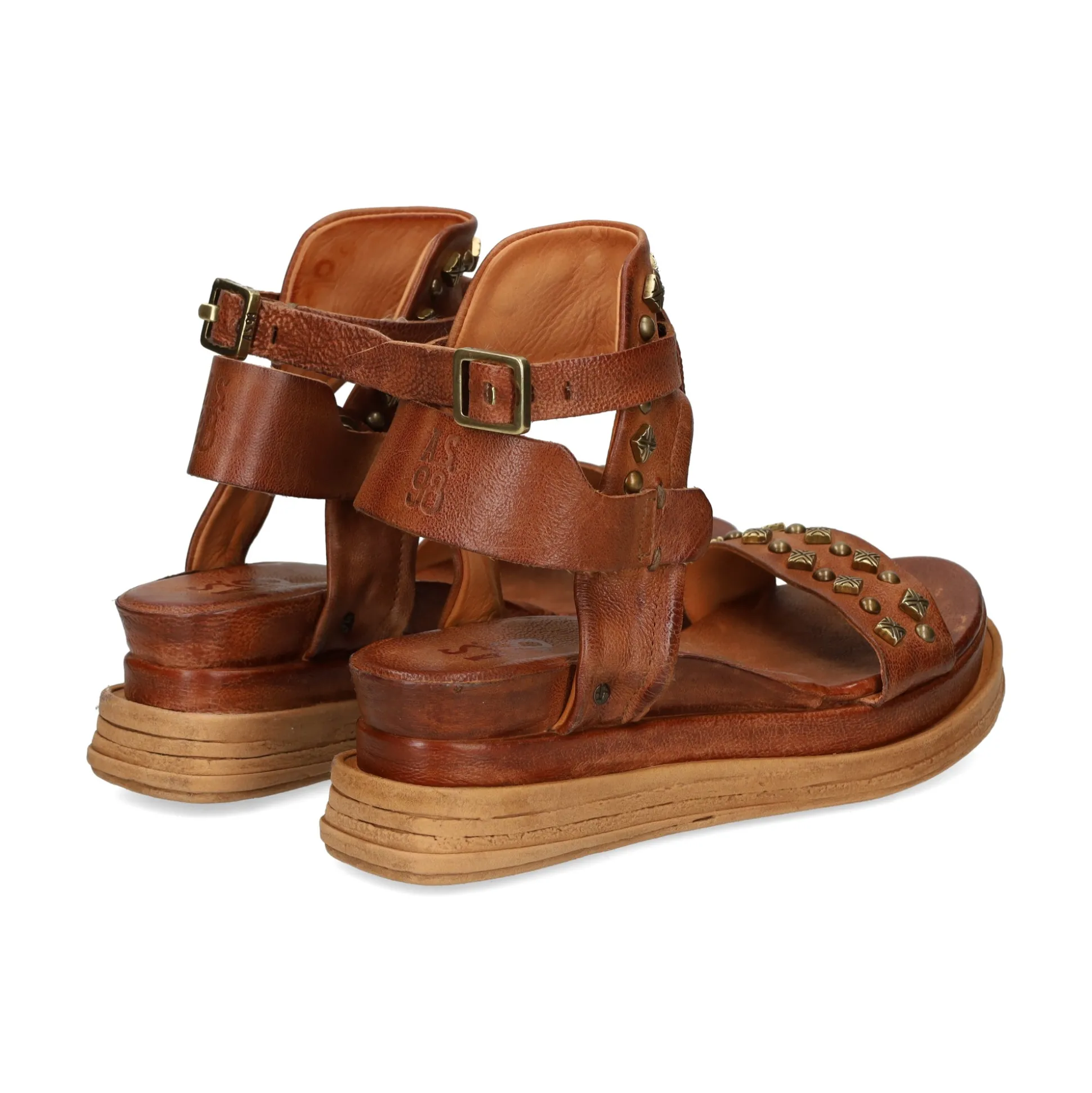 A.S.98 Sandalias con plataforma de Mujer A15038 101 6871 CALVAD