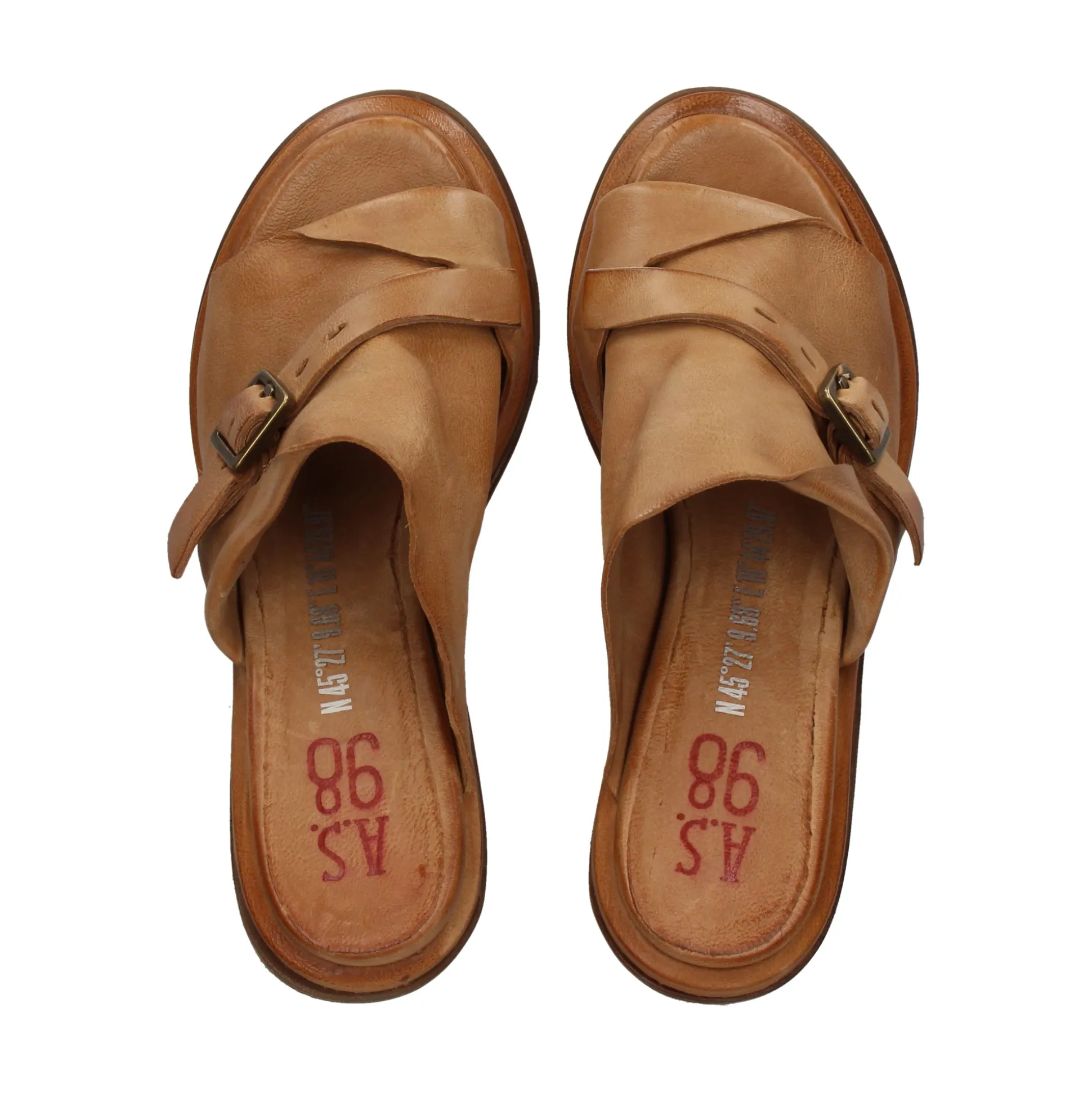 A.S.98 Sandalias con tacón de Mujer B22005 201 6917 TIGER