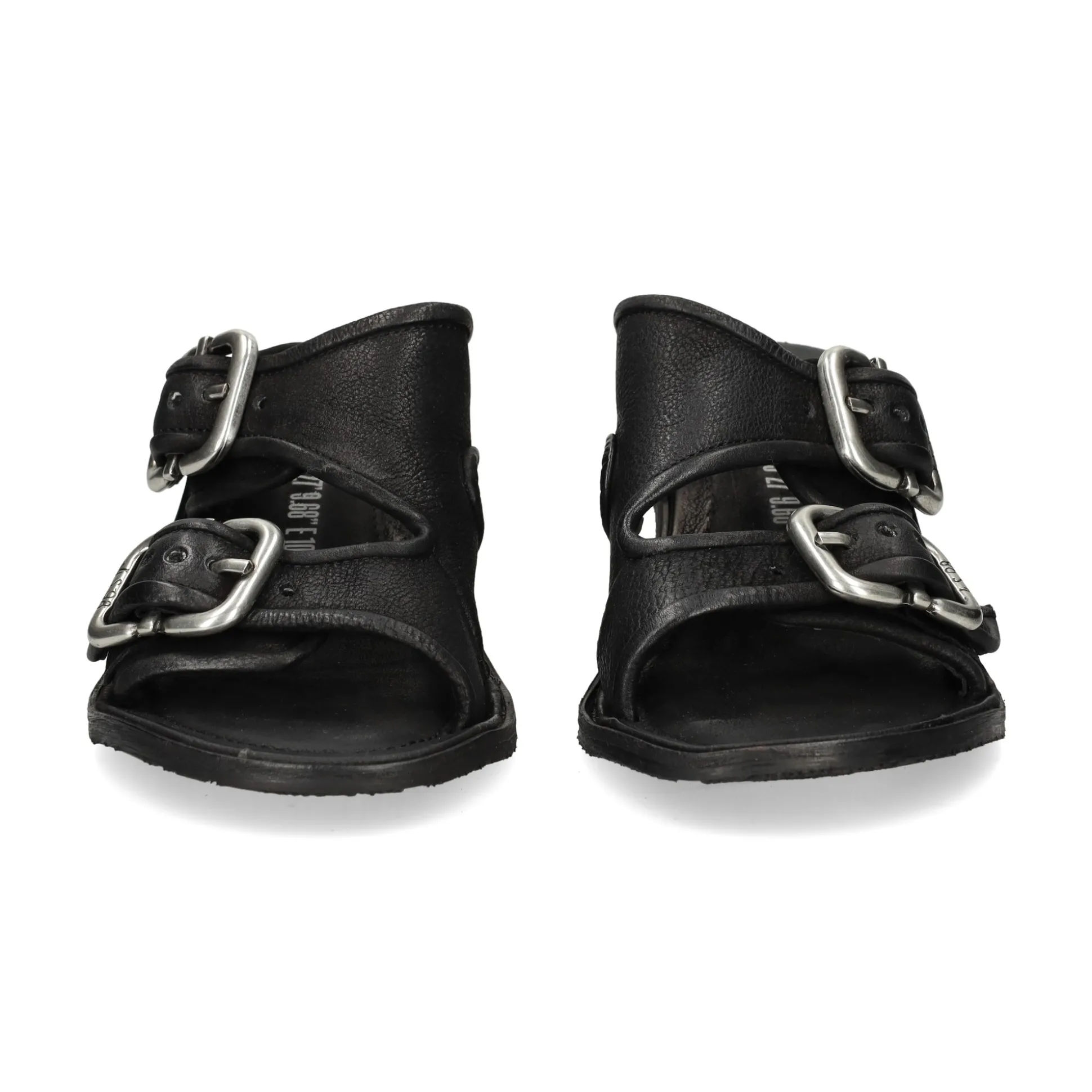 A.S.98 Sandalias con tacón de Mujer C03007 6002 NEGRO