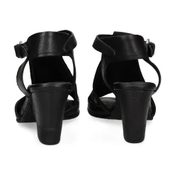 A.S.98 Sandalias con tacón de Mujer C04002 6002 NEGRO
