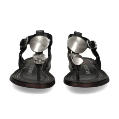 A.S.98 Sandalias planas de Mujer B94004 6002 NEGRO