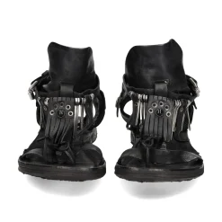 A.S.98 Sandalias planas de Mujer 534010 5102 6002 NERO