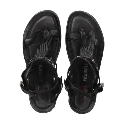 A.S.98 Sandalias planas de Mujer 534010 5102 6002 NERO