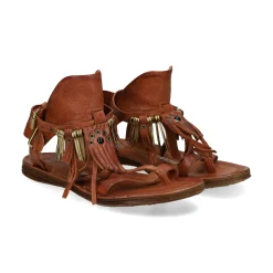 A.S.98 Sandalias planas de Mujer 534010 5102-6871 CALVA