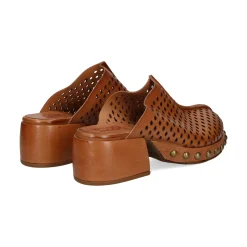 A.S.98 Zuecos de Mujer B36103 101 6020 CAMEL