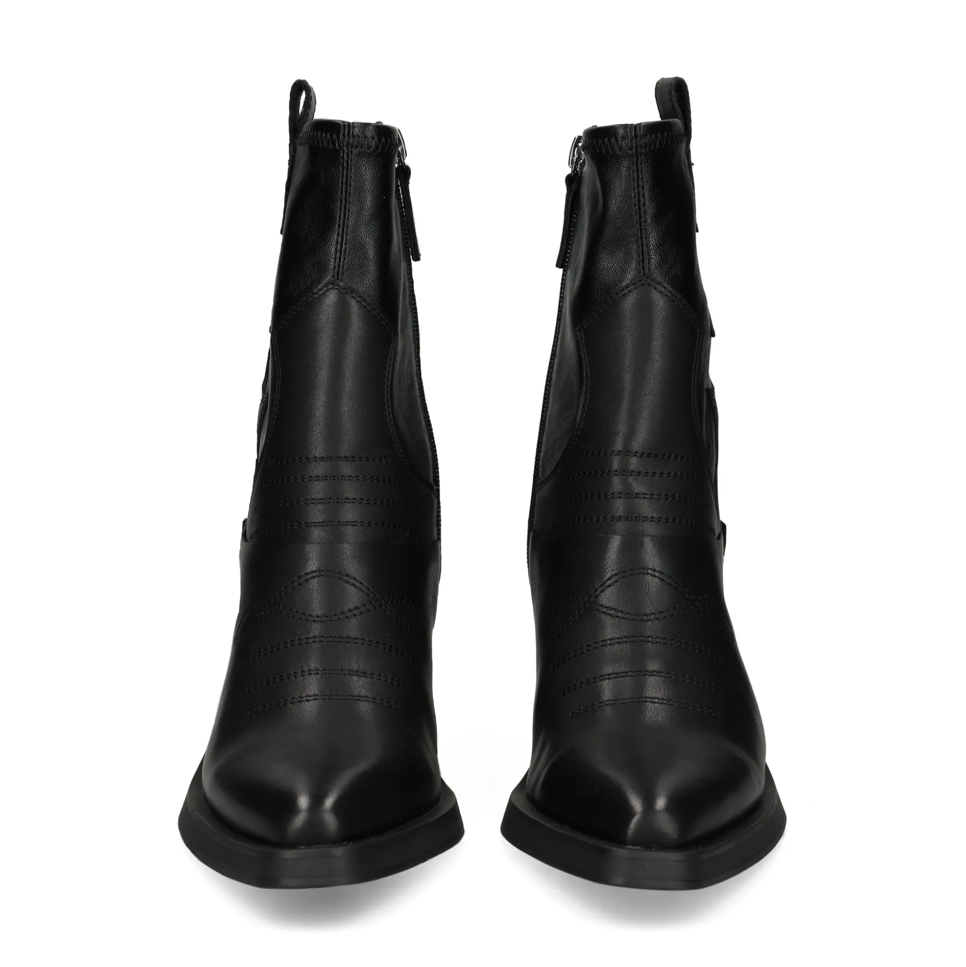 ASH Botines con tacón de Mujer JAGGER 001 NEGRO