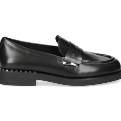 ASH Mocasines de Mujer WHISPER STUDS 001 NEGRO