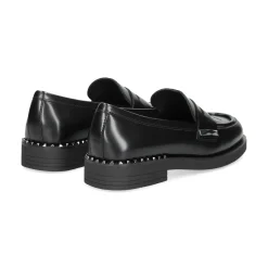 ASH Mocasines de Mujer WHISPER STUDS 001 NEGRO