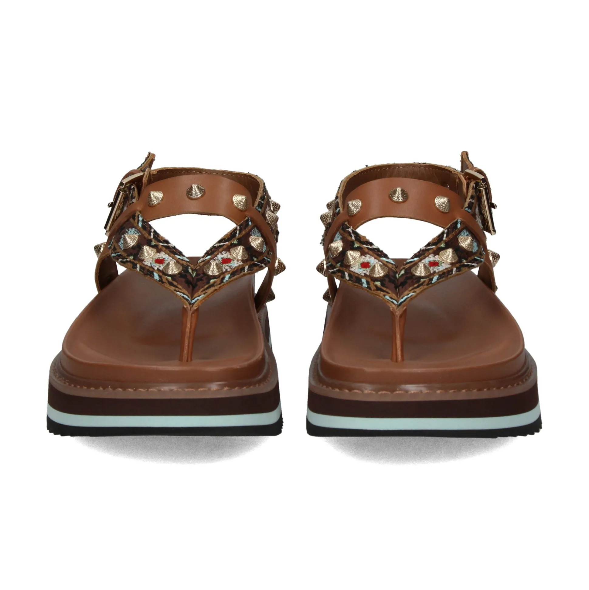 ASH Sandalias con plataforma de Mujer UNO02 COFFEE