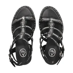 ASH Sandalias con tacón de Mujer KASHMIR01 NEGRO