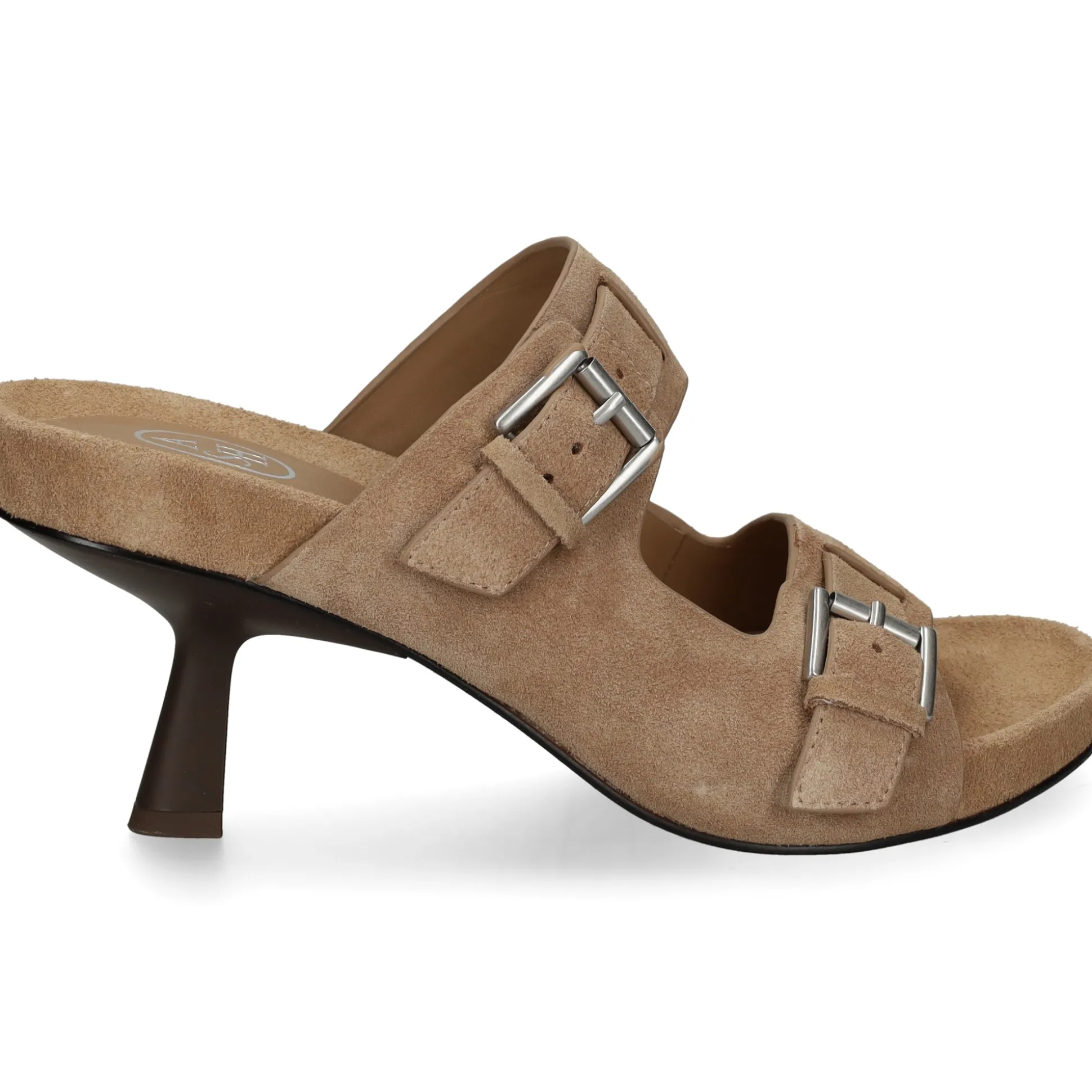 ASH Sandalias con tacón de Mujer JEWEL 004 NOISETTE