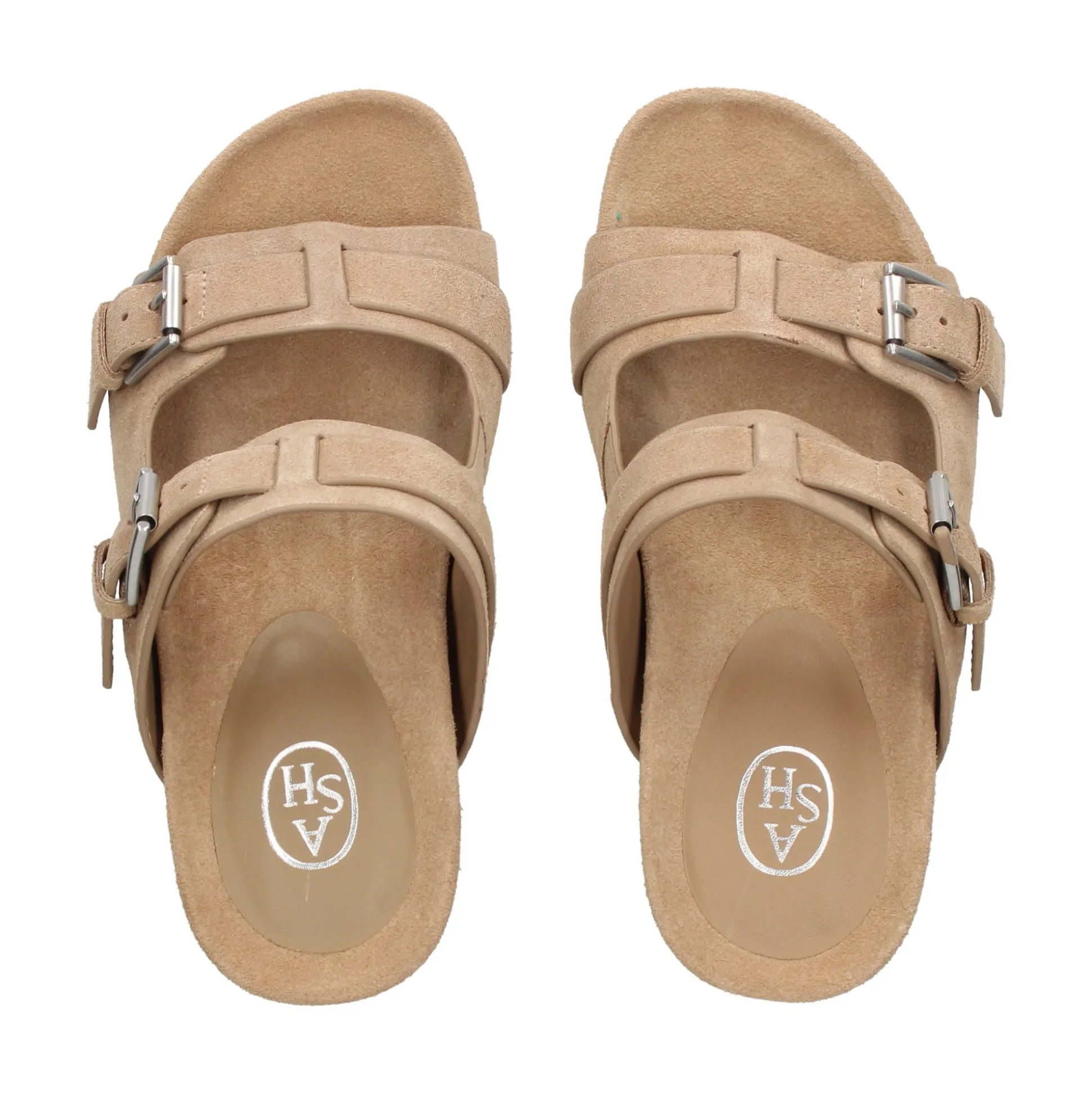 ASH Sandalias con tacón de Mujer JEWEL 004 NOISETTE