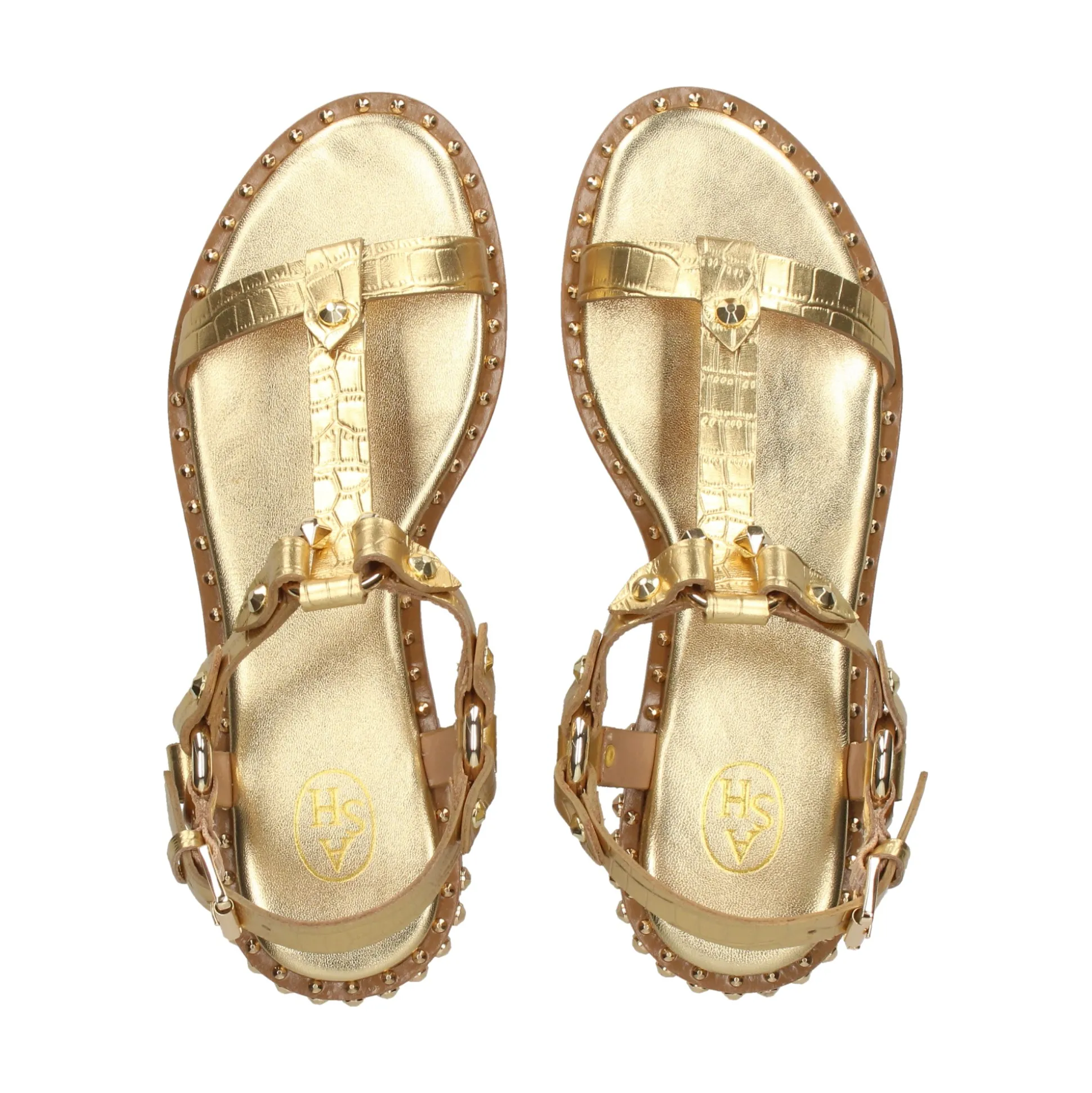 ASH Sandalias planas de Mujer PATSY BIS 004 GOLD