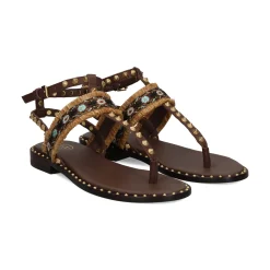 ASH Sandalias planas de Mujer PATCHOULI01 T.MORO