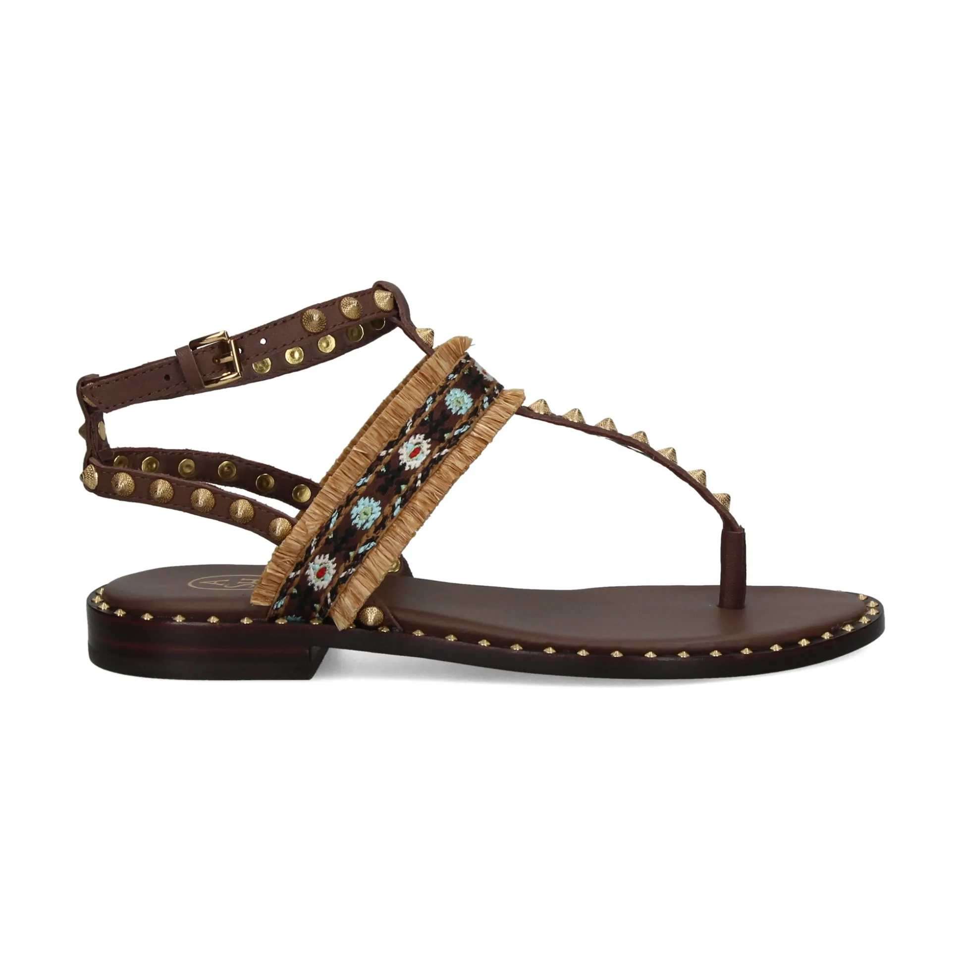 ASH Sandalias planas de Mujer PATCHOULI01 T.MORO