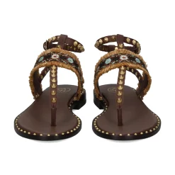 ASH Sandalias planas de Mujer PATCHOULI01 T.MORO