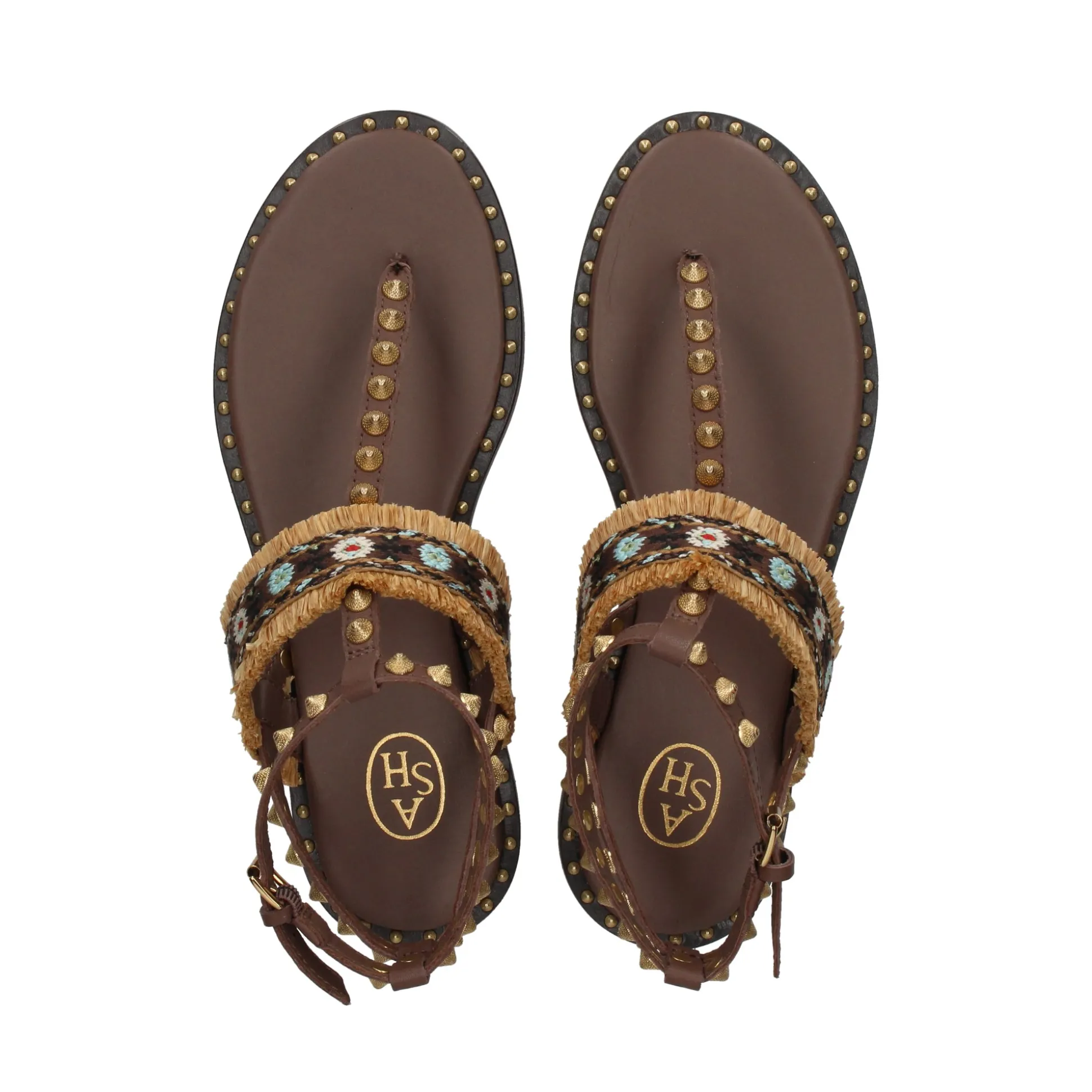 ASH Sandalias planas de Mujer PATCHOULI01 T.MORO