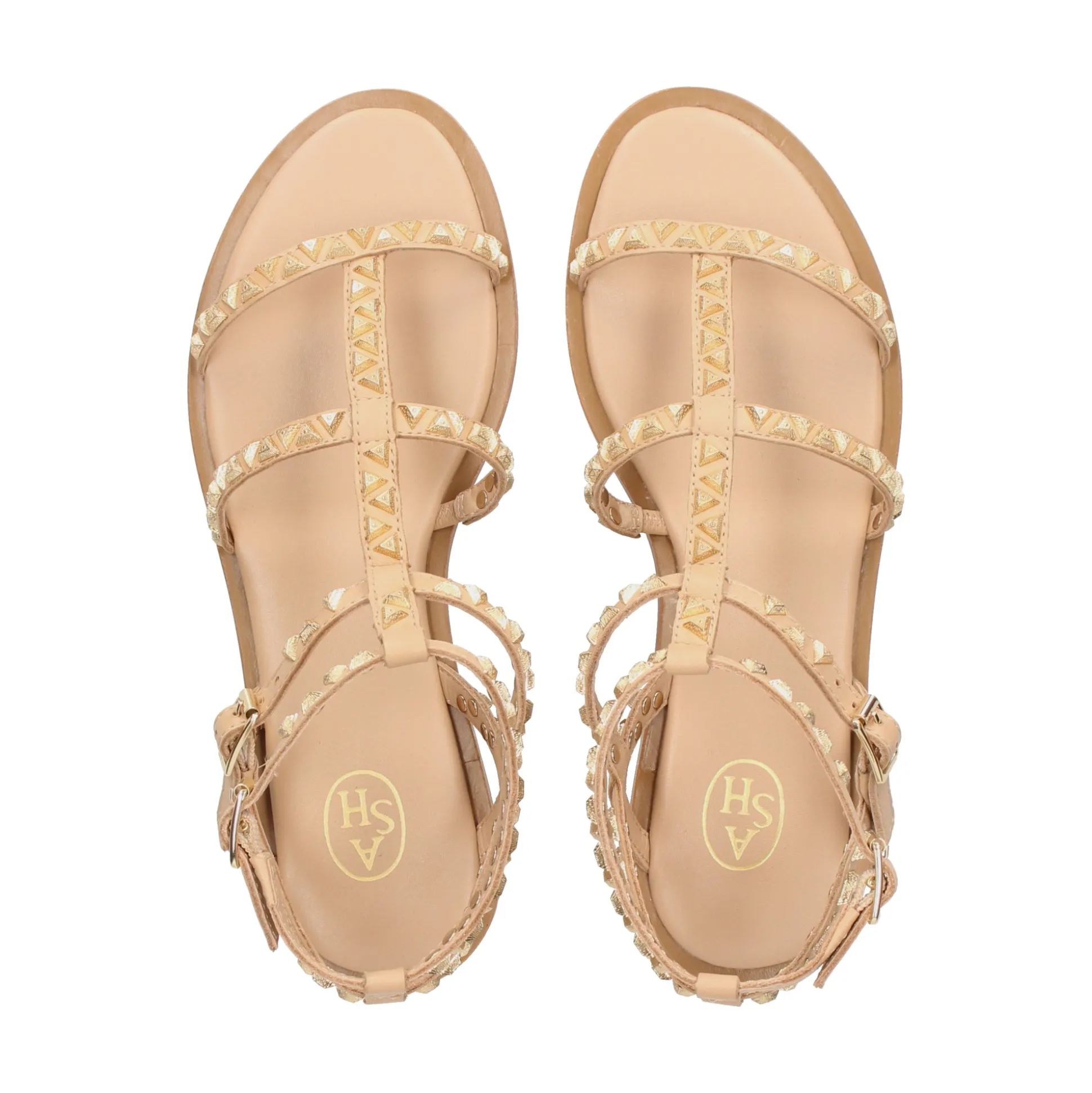 ASH Sandalias planas de Mujer PANDORA 002 SKIN