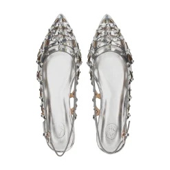 ASH Zapatos planos de Mujer BAZAAR 005 SILVER