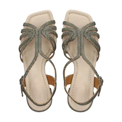 AUDLEY Sandalias con tacón de Mujer 22117 MULTI