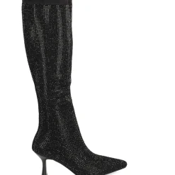 BEFREE Botas con tacón de Mujer ALBA-024 NEGRO