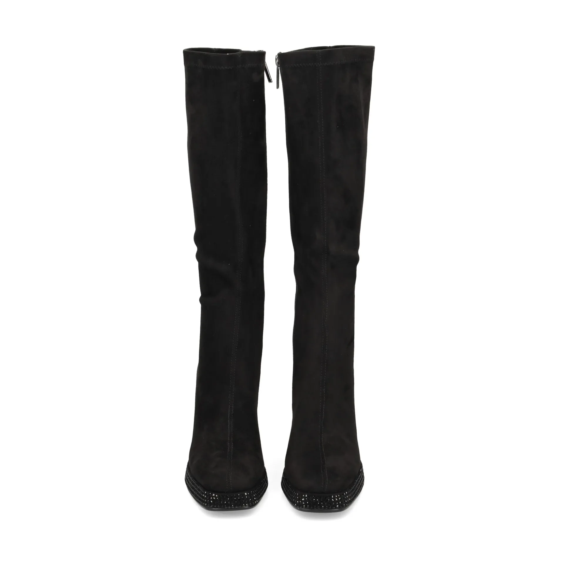 BEFREE Botas con tacón de Mujer SARAY-018 NEGRO