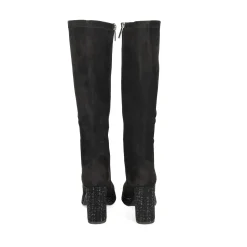 BEFREE Botas con tacón de Mujer SARAY-018 NEGRO