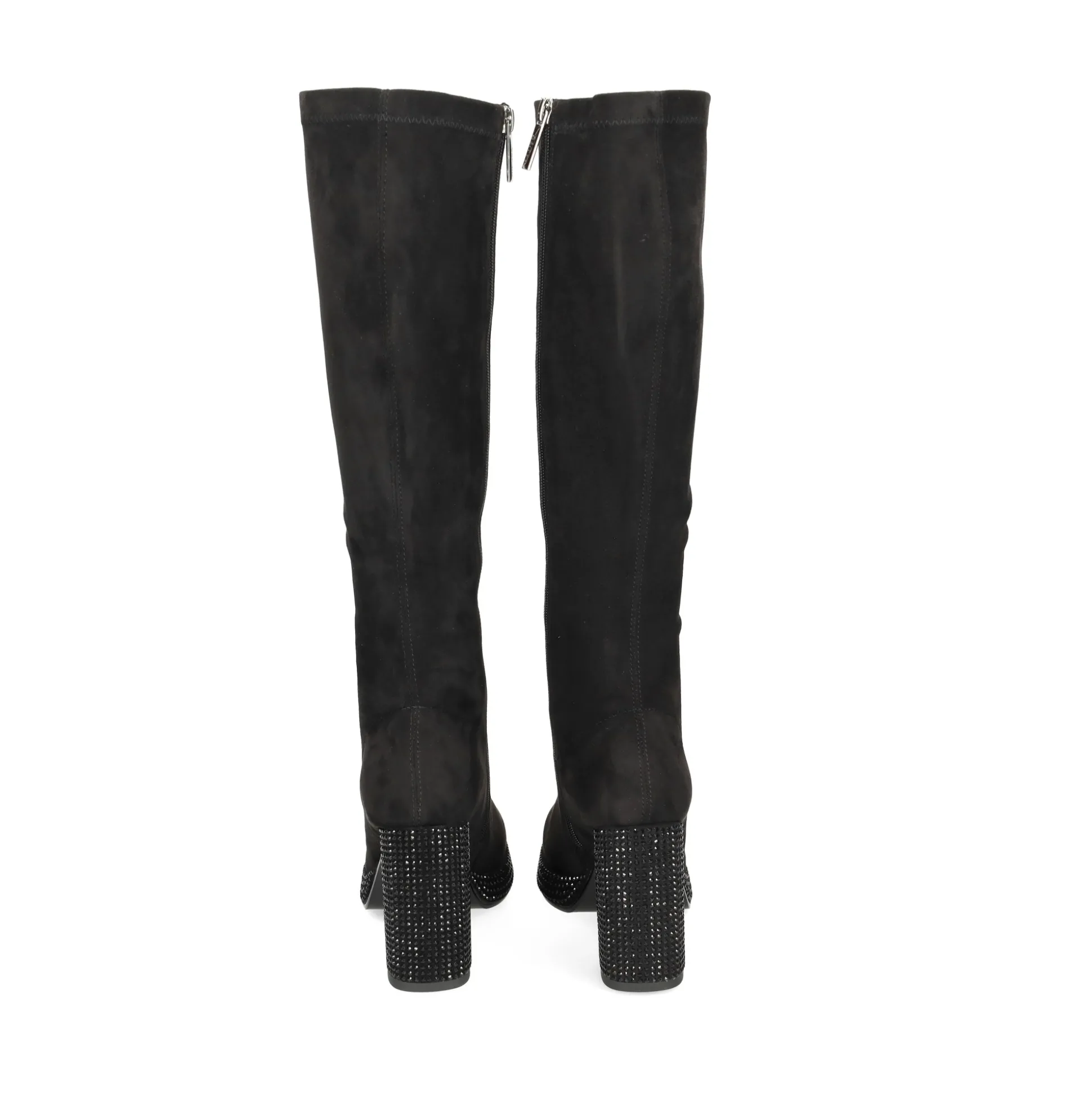 BEFREE Botas con tacón de Mujer SARAY-018 NEGRO