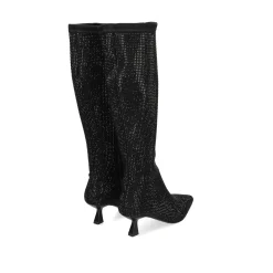 BEFREE Botas con tacón de Mujer MAR-10 NEGRO