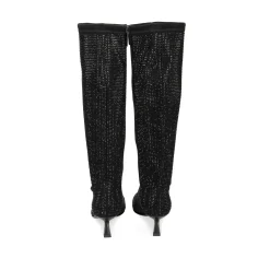 BEFREE Botas con tacón de Mujer MAR-10 NEGRO