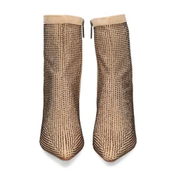 BEFREE Botines con tacón de Mujer ALBA-023 BEIGE