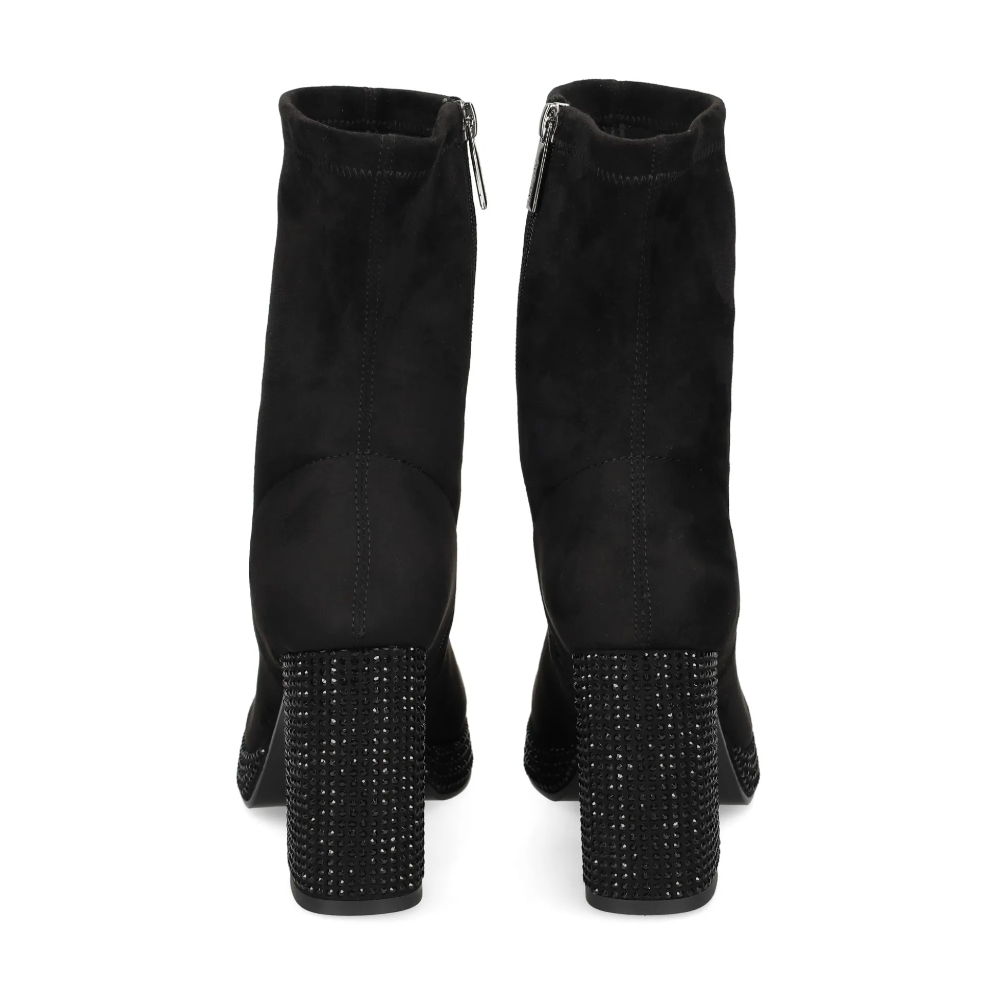 BEFREE Botines con tacón de Mujer SARAY-019 NEGRO