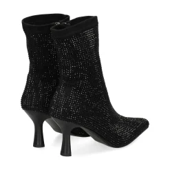 BEFREE Botines con tacón de Mujer ALBA-023 NEGRO