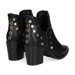 BEFREE Botines con tacón de Mujer NAPOLES-006 NEGRO