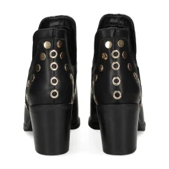 BEFREE Botines con tacón de Mujer NAPOLES-006 NEGRO