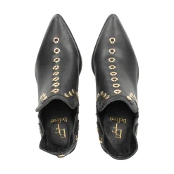BEFREE Botines con tacón de Mujer NAPOLES-006 NEGRO